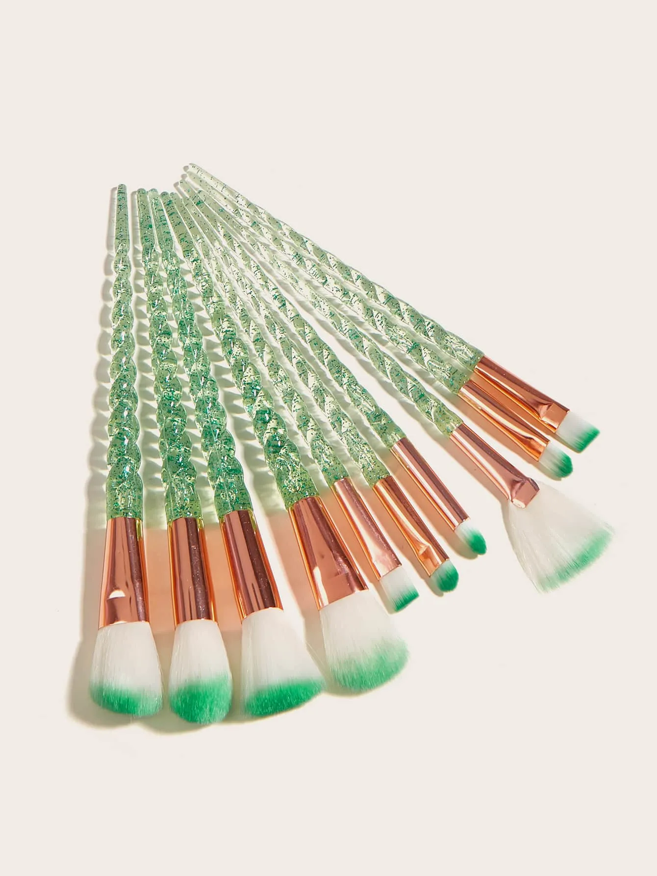 10pcs Threaded Rod Makeup Brush
