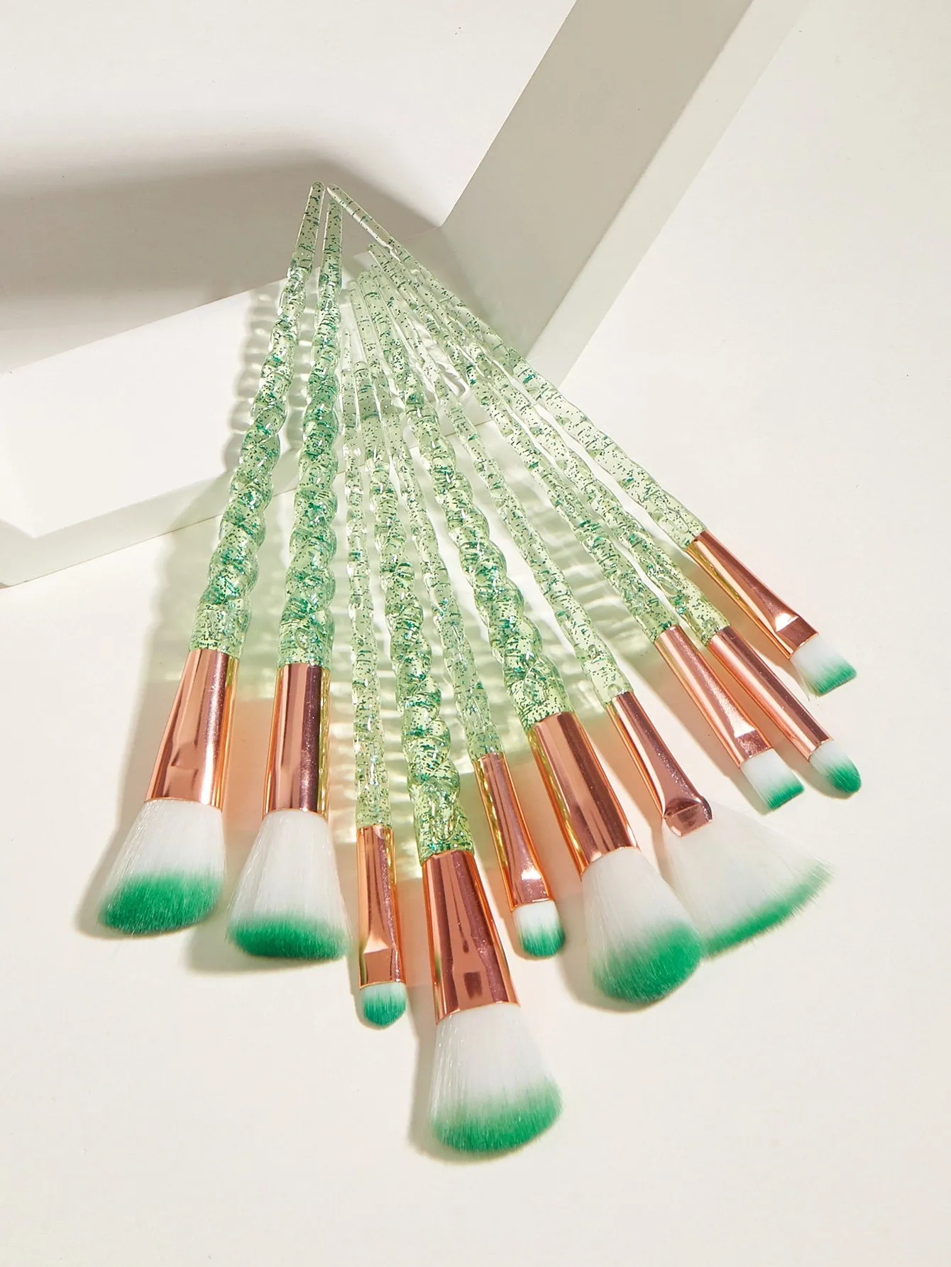 10pcs Threaded Rod Makeup Brush