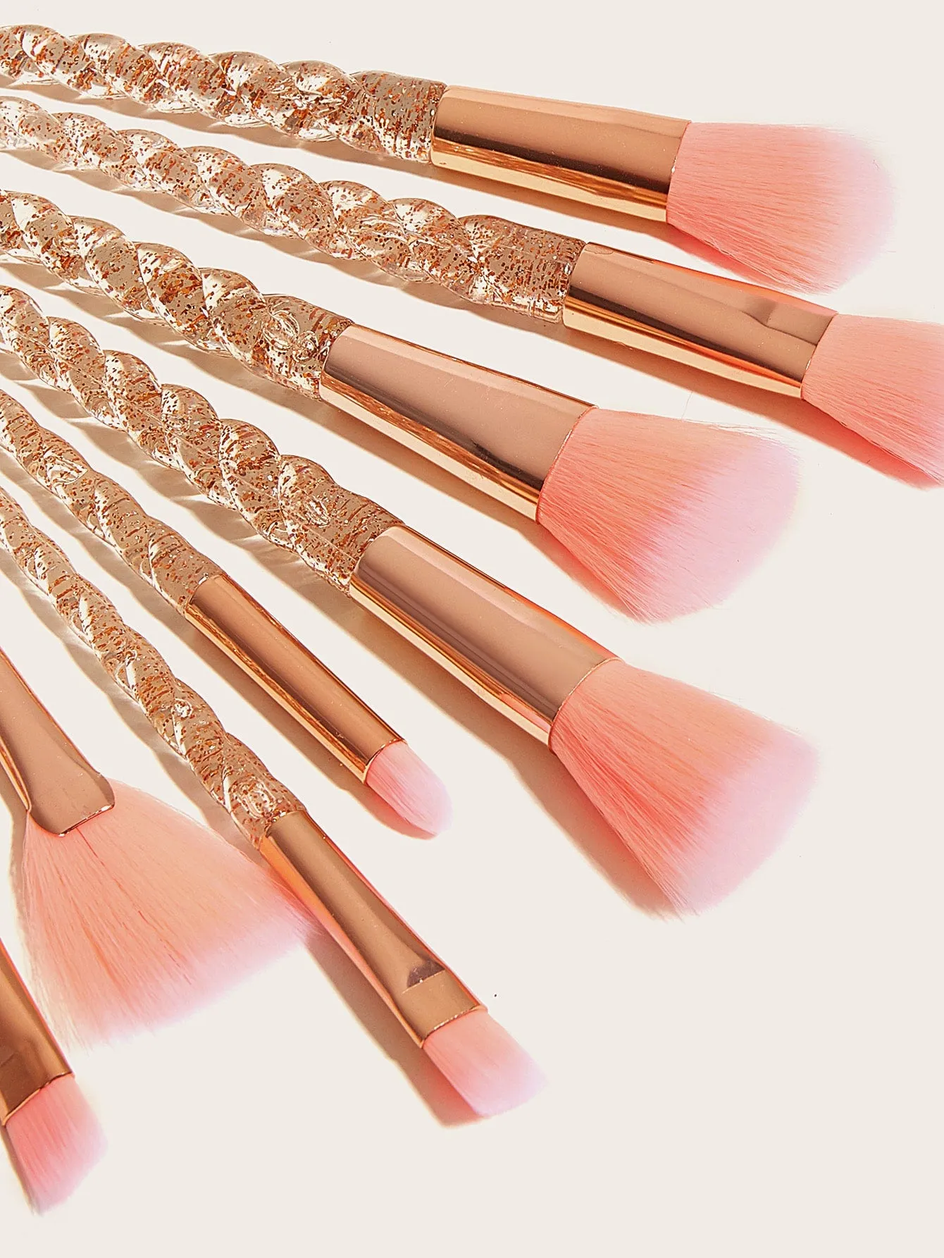 10pcs Threaded Rod Makeup Brush