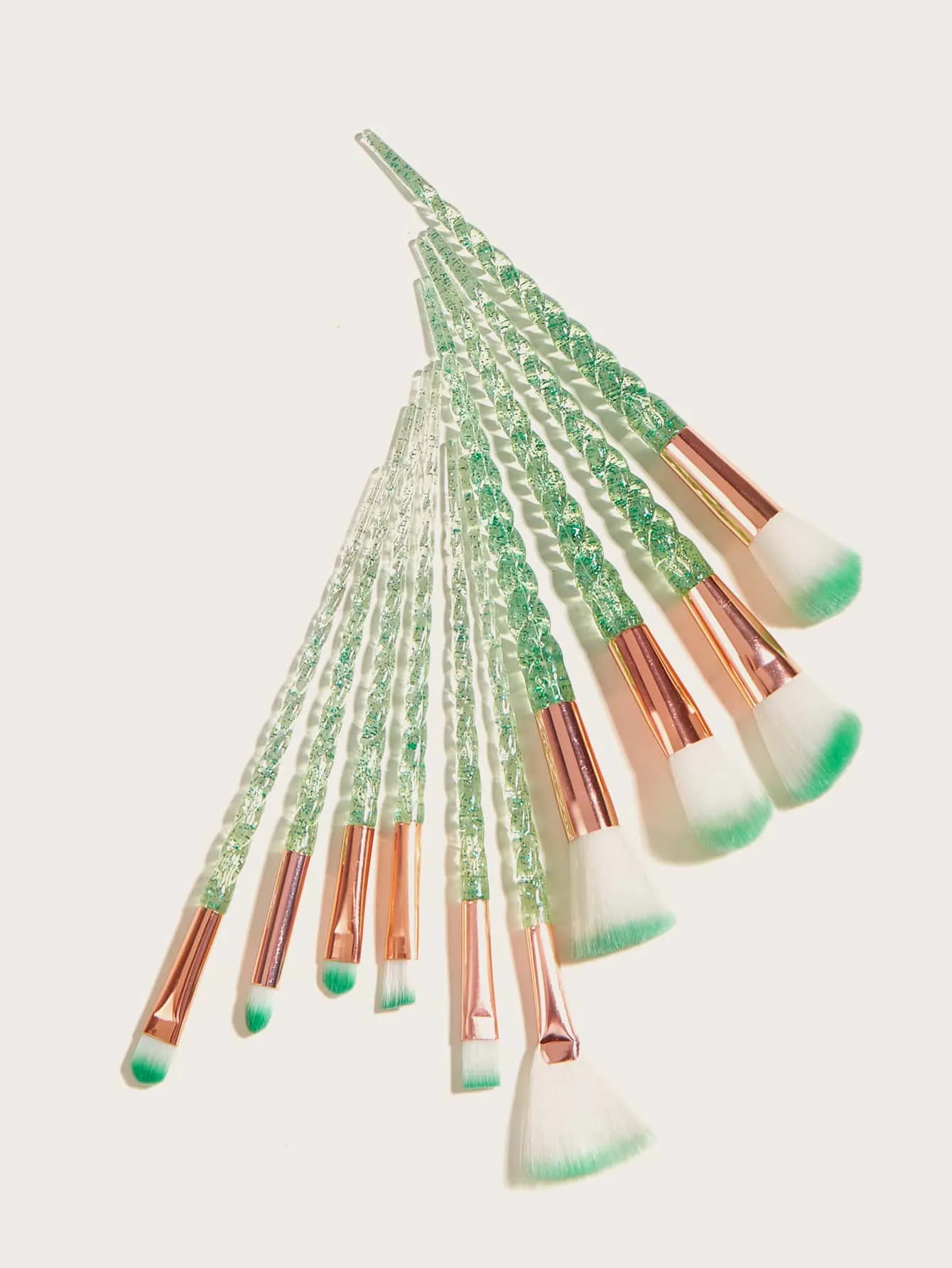 10pcs Threaded Rod Makeup Brush