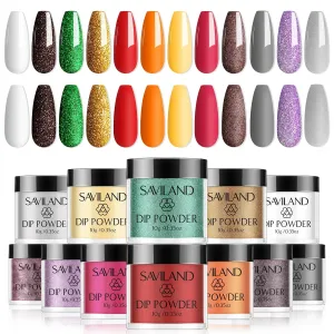 12 Colors Dip Powder Set