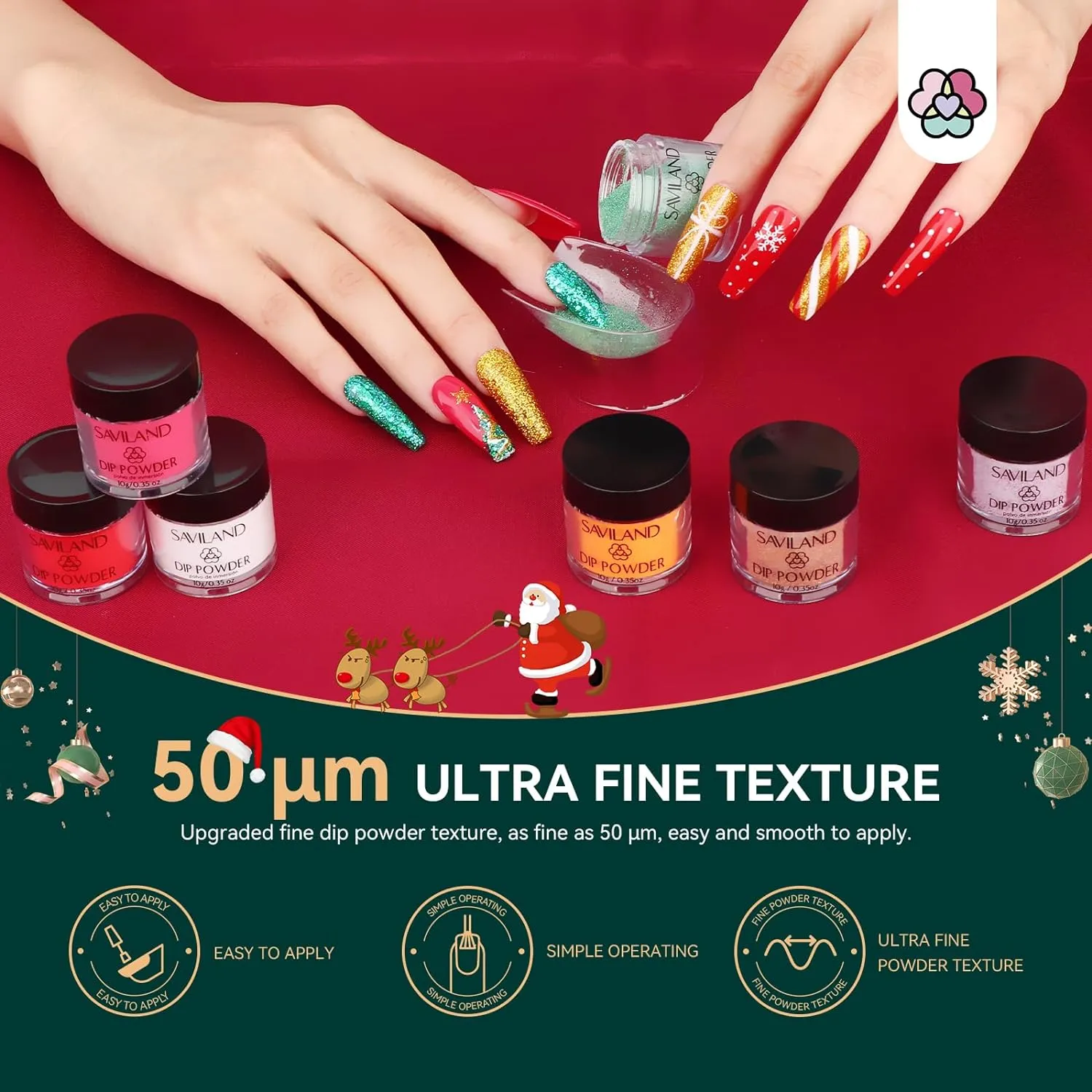 12 Colors Dip Powder Set