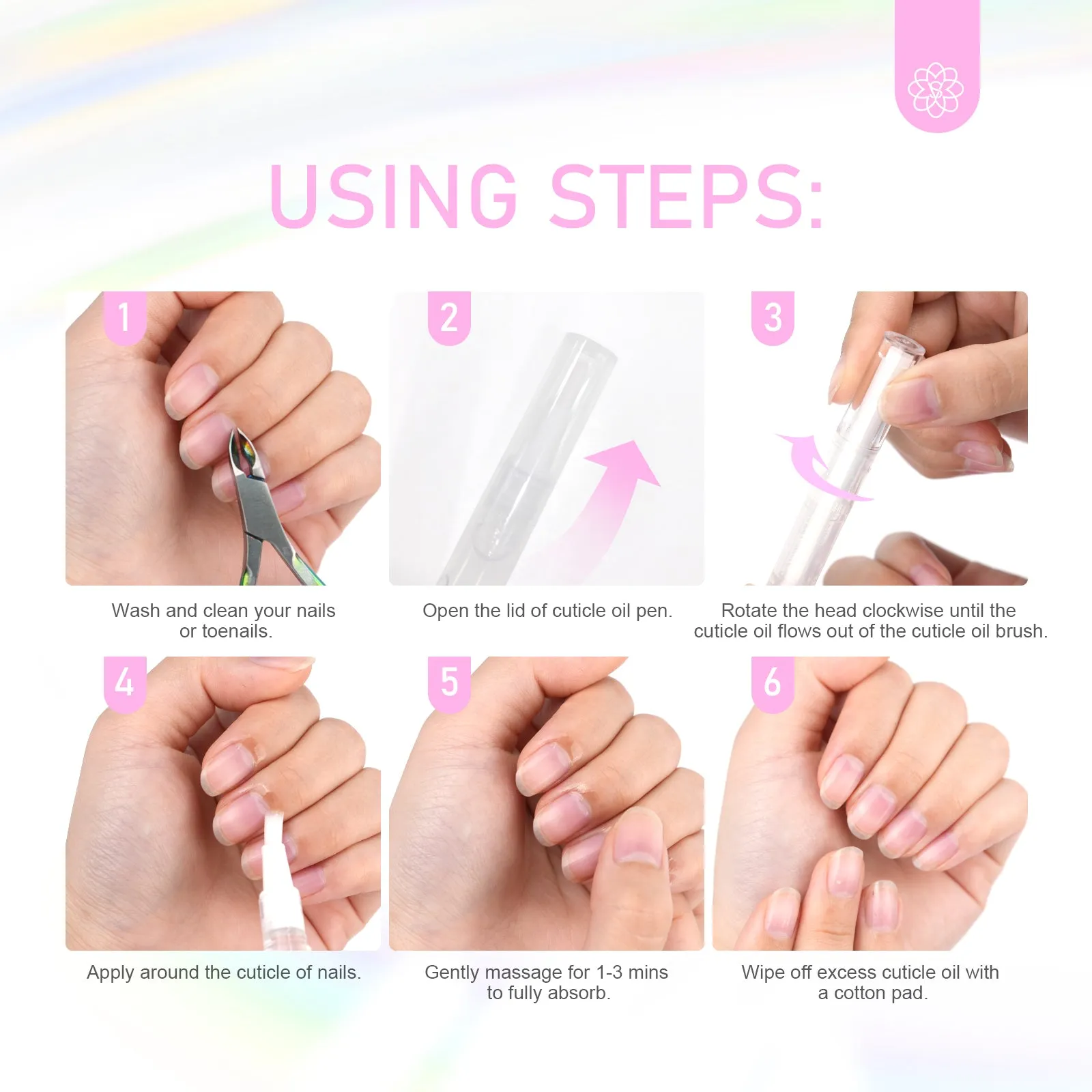 12PCS Cuticle Oil Pens - Nourishing Nail Treatment Kit