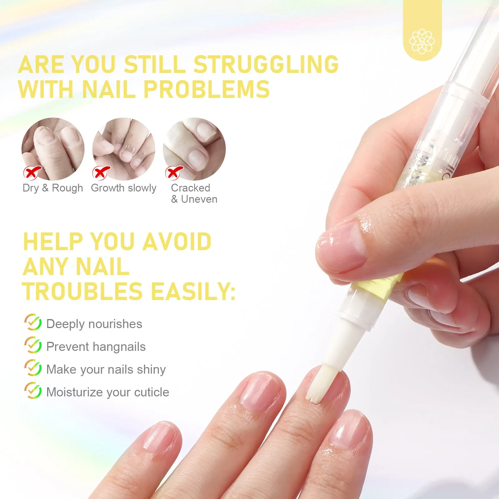 12PCS Cuticle Oil Pens - Nourishing Nail Treatment Kit
