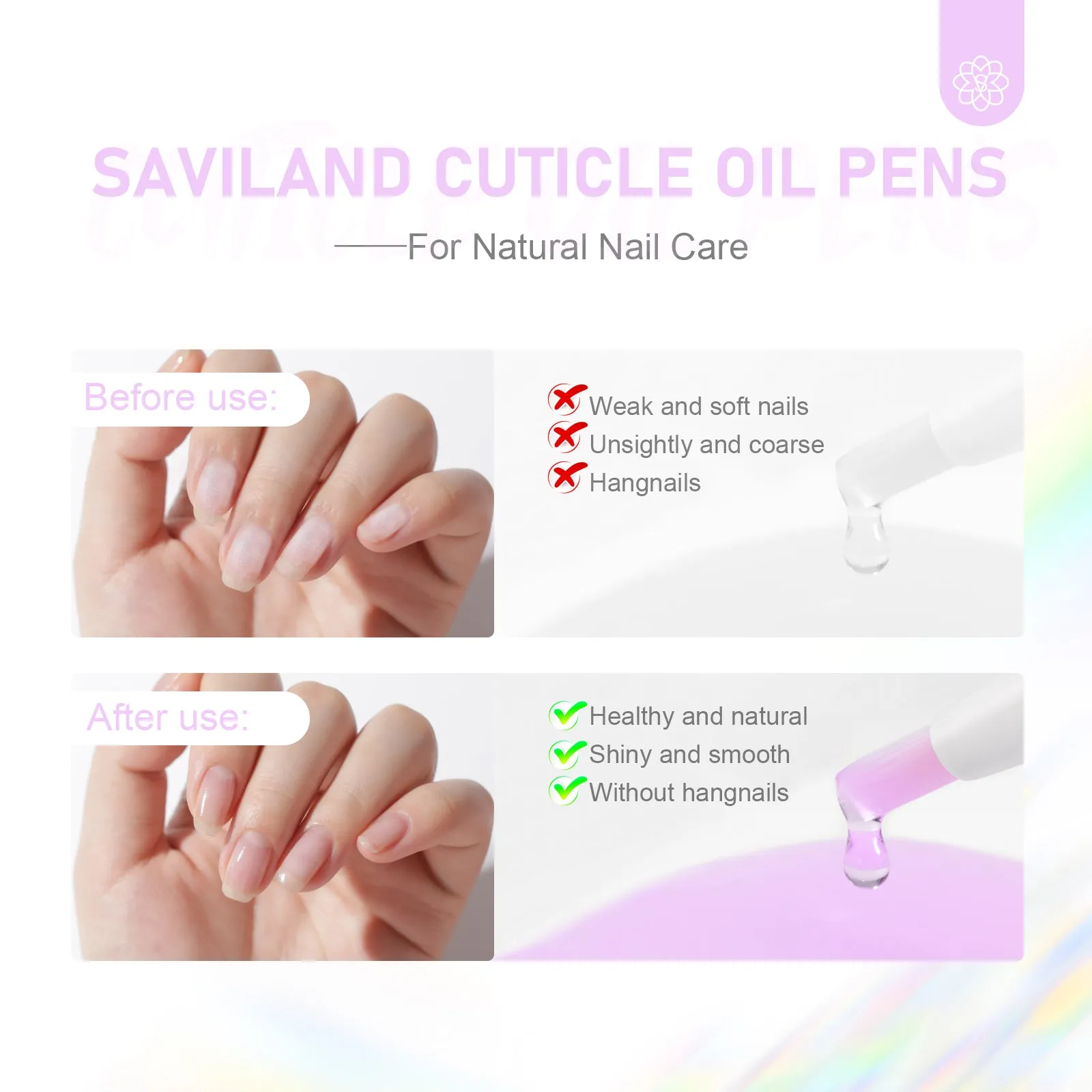 12PCS Cuticle Oil Pens - Nourishing Nail Treatment Kit