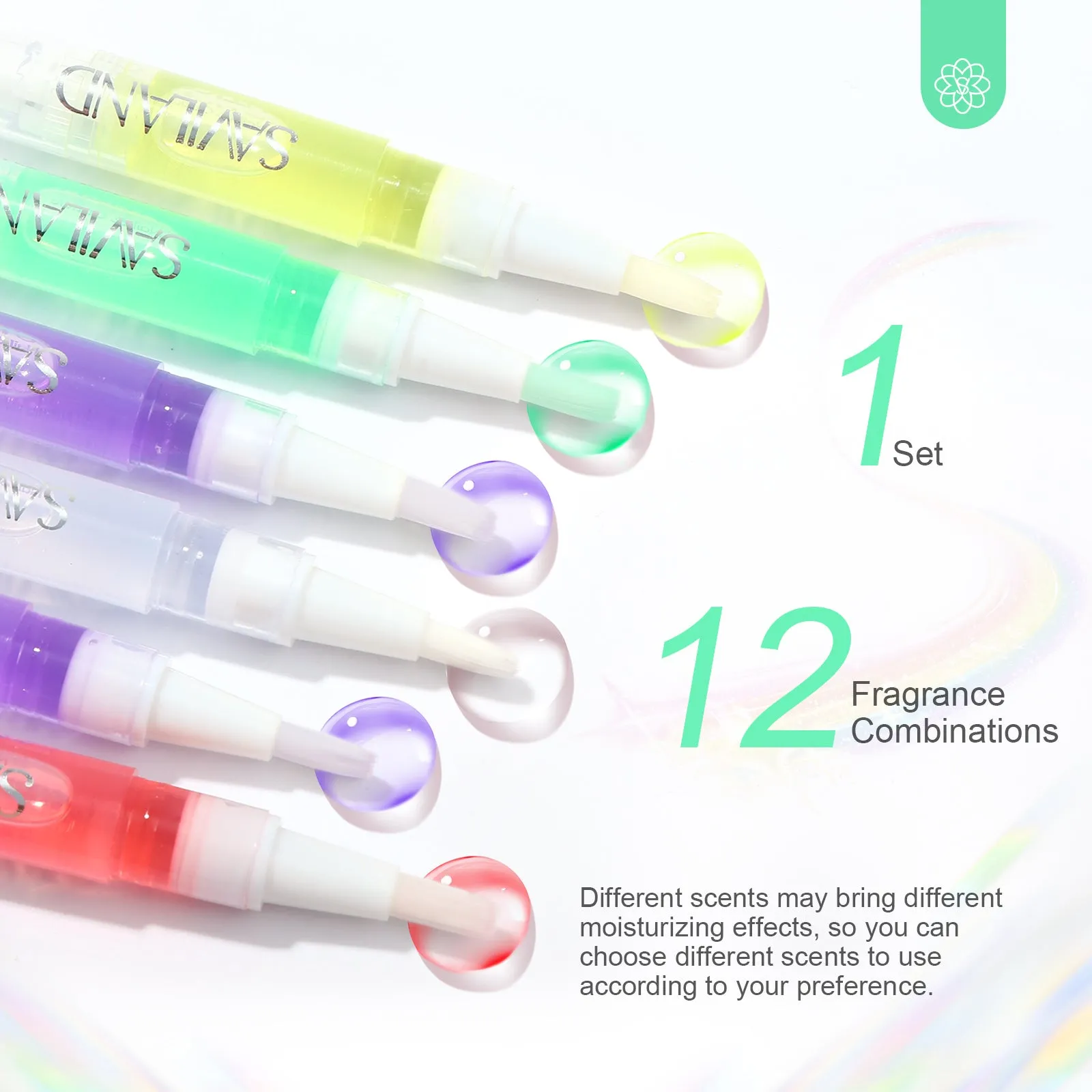12PCS Cuticle Oil Pens - Nourishing Nail Treatment Kit