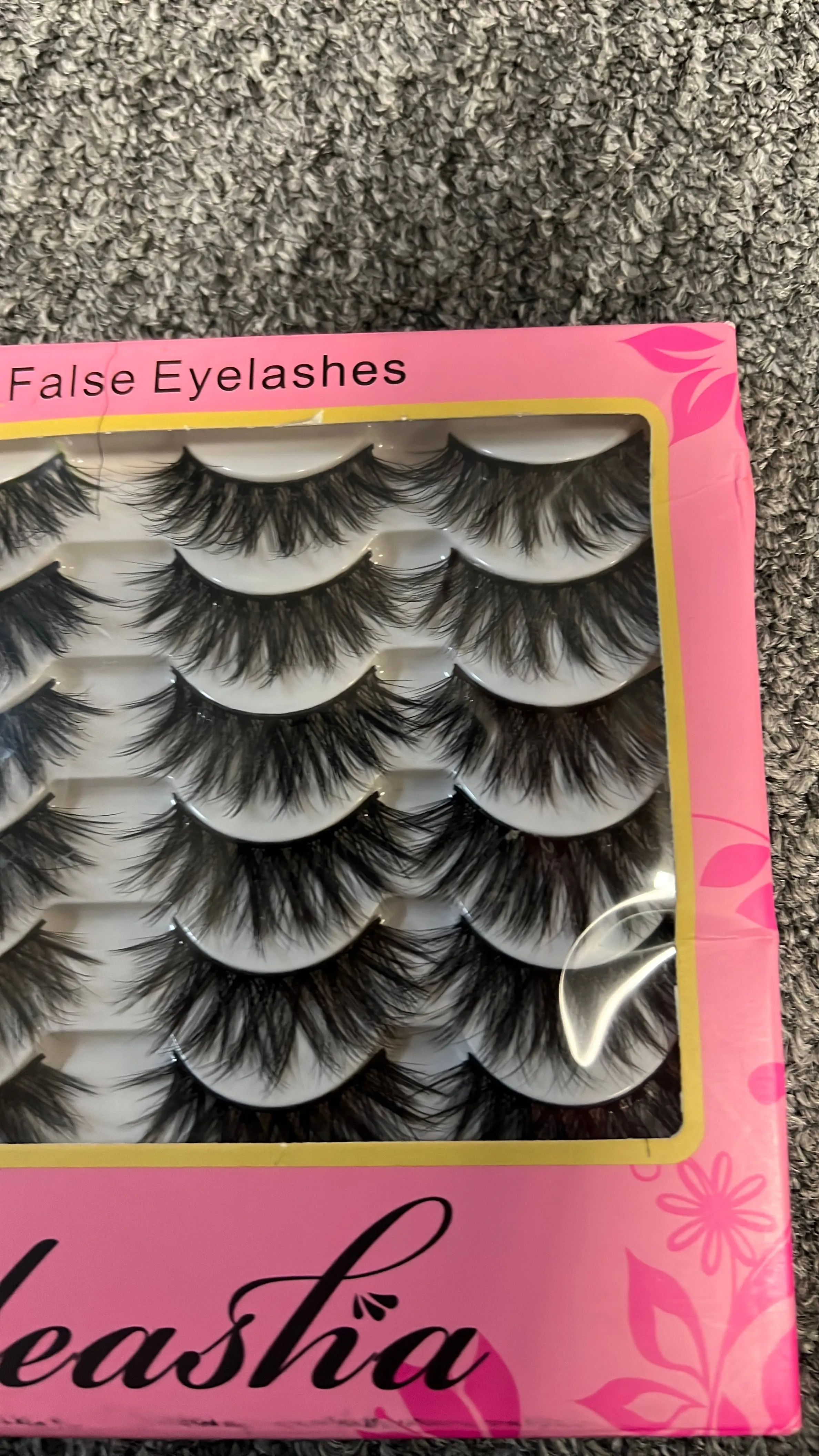 14 pairs, flair false eyelashes,