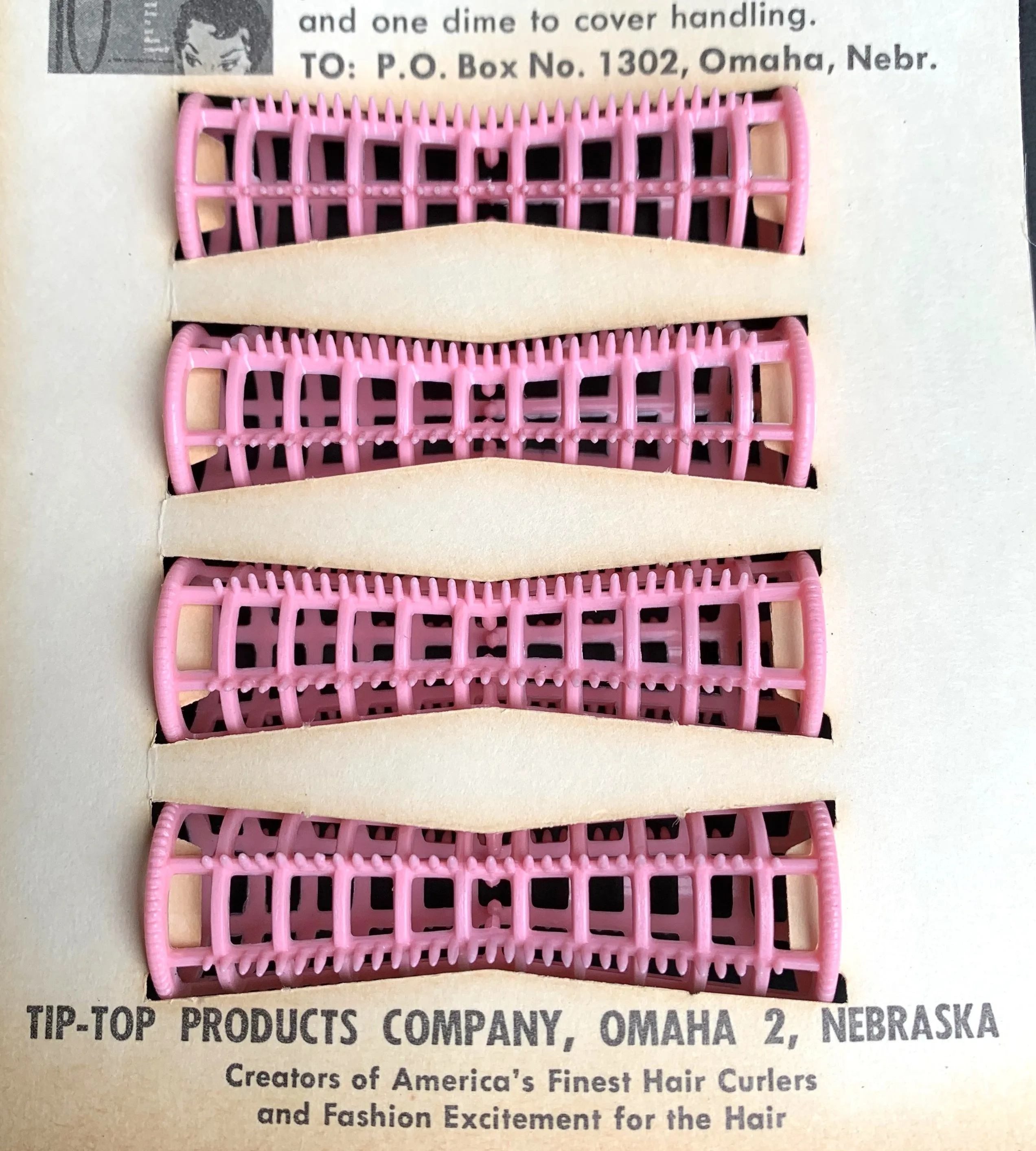 1950s Hourglass Rollers and Quickie Pins "Fashion Excitement for the Hair"