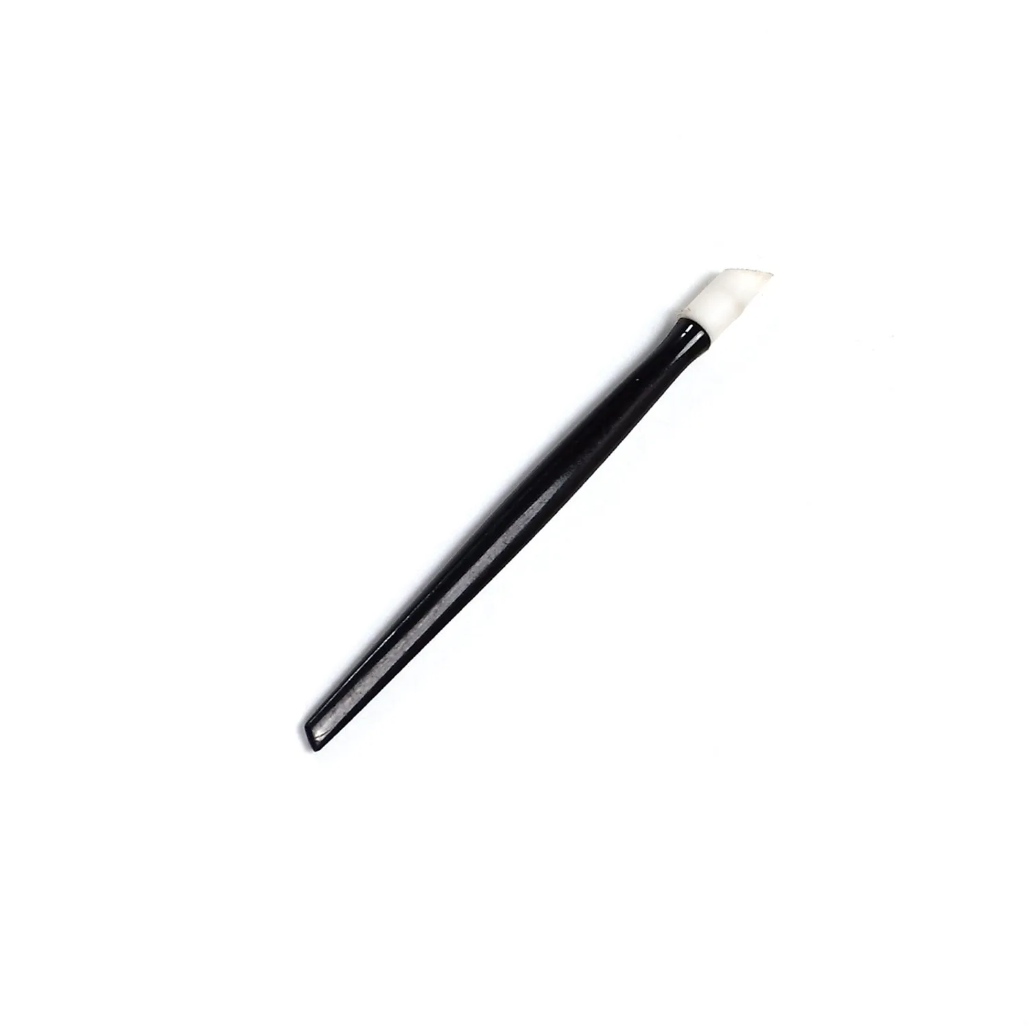 6649 Plastic Handle Nail Cuticle Pusher Rubber Tipped Nail Cleaner Colored Nail Art Tool for Men and Women