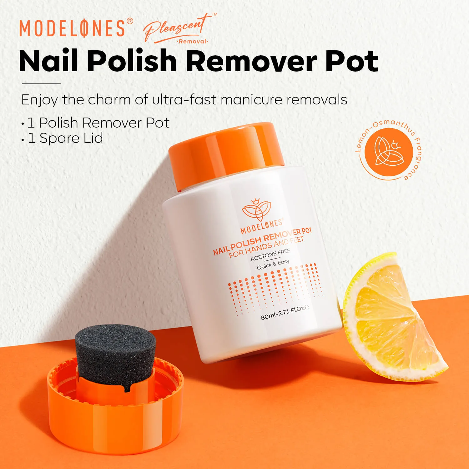 Acetone-Free Polish Removing Pot 80ml