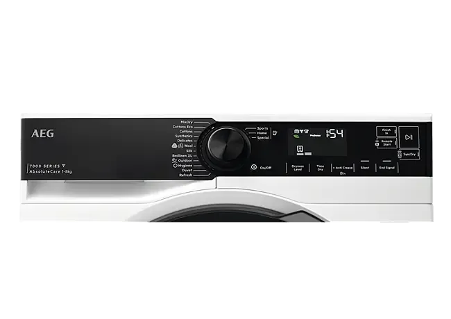 AEG 8kg 7000 Series Heat Pump Dryer - White