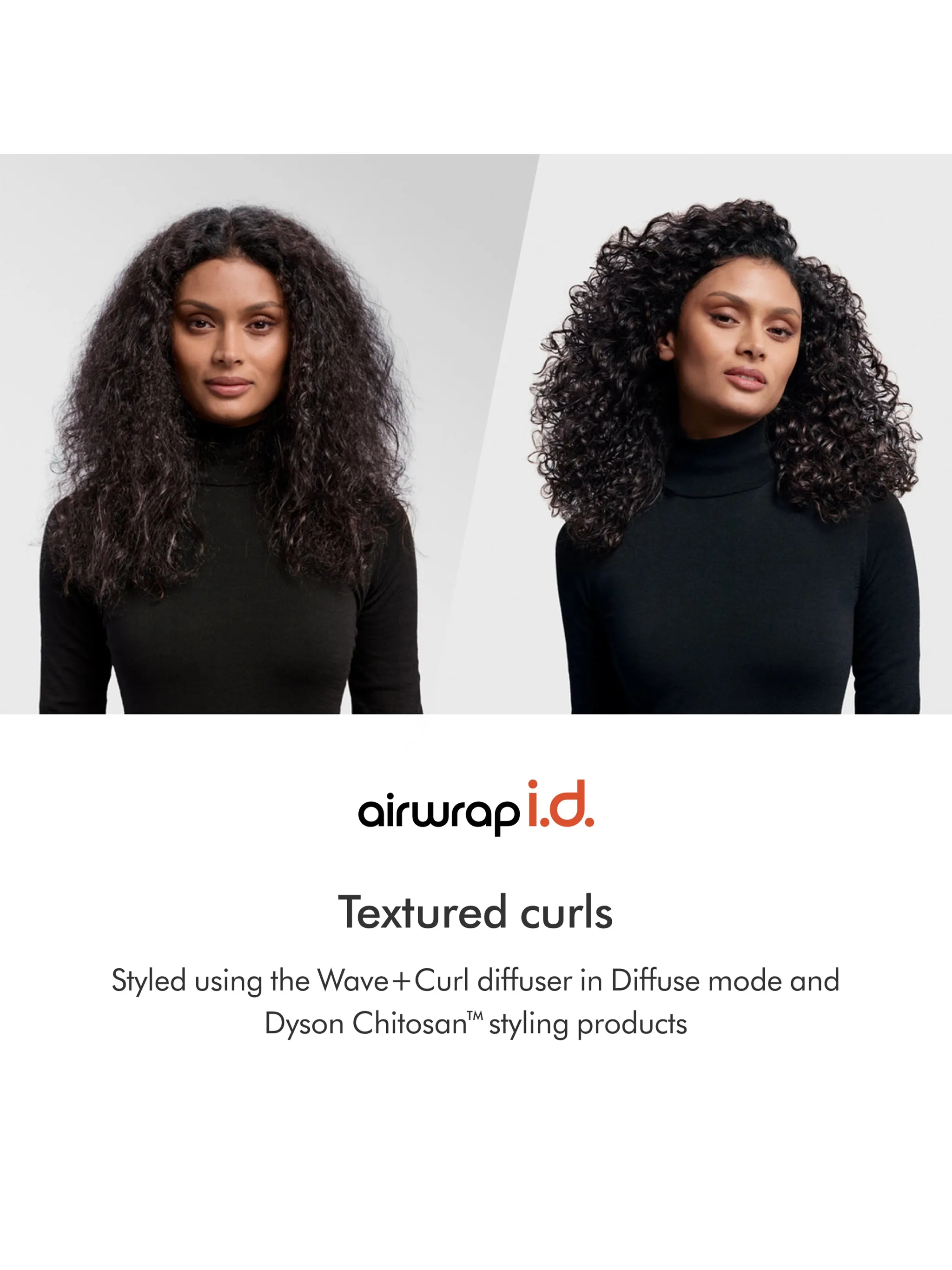 Airwrap i.d.™ Multi-Styler and Dryer Curly Coily Hair
