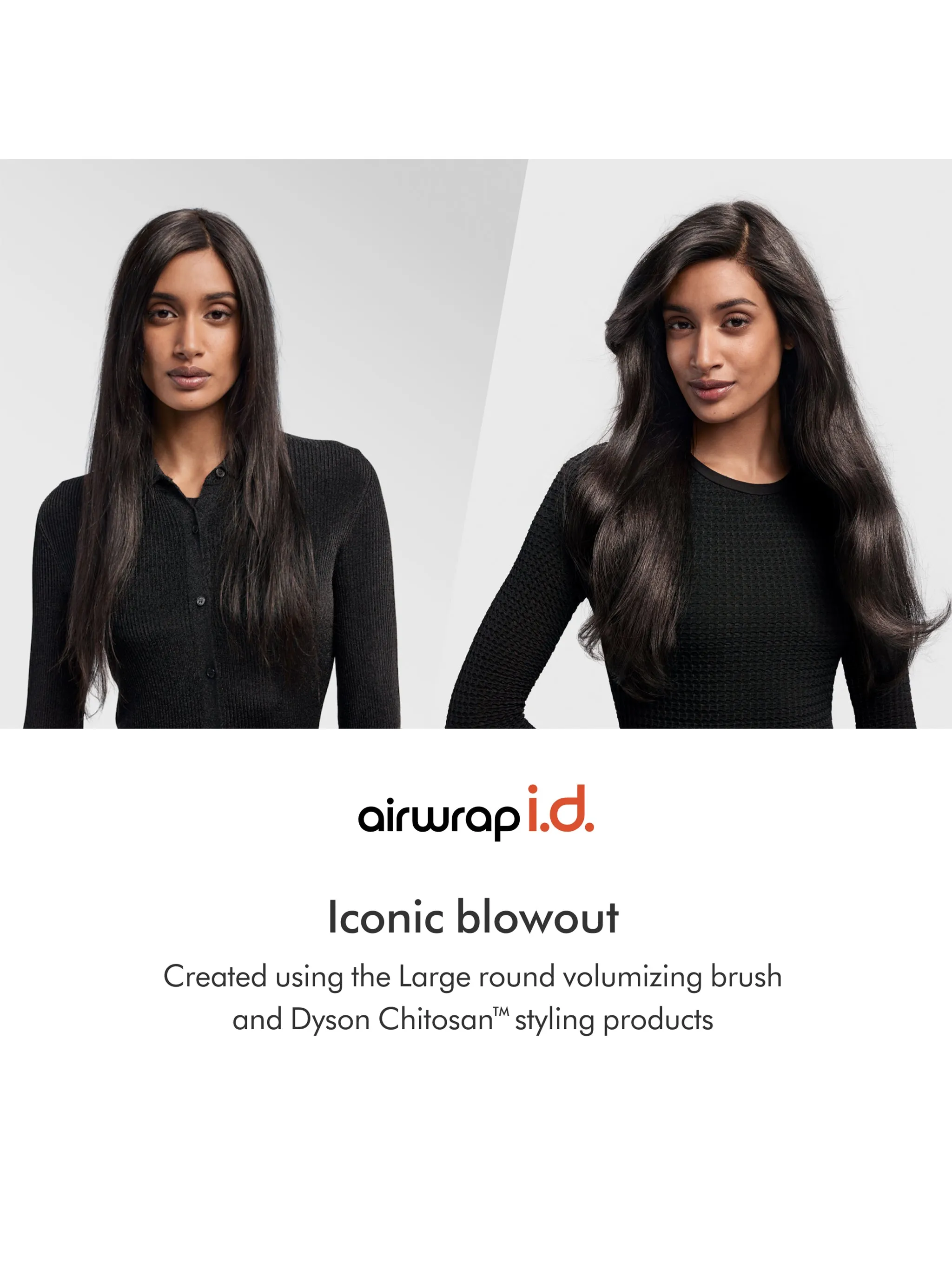 Airwrap i.d.™ Multi-Styler and Dryer Straight Wavy Hair