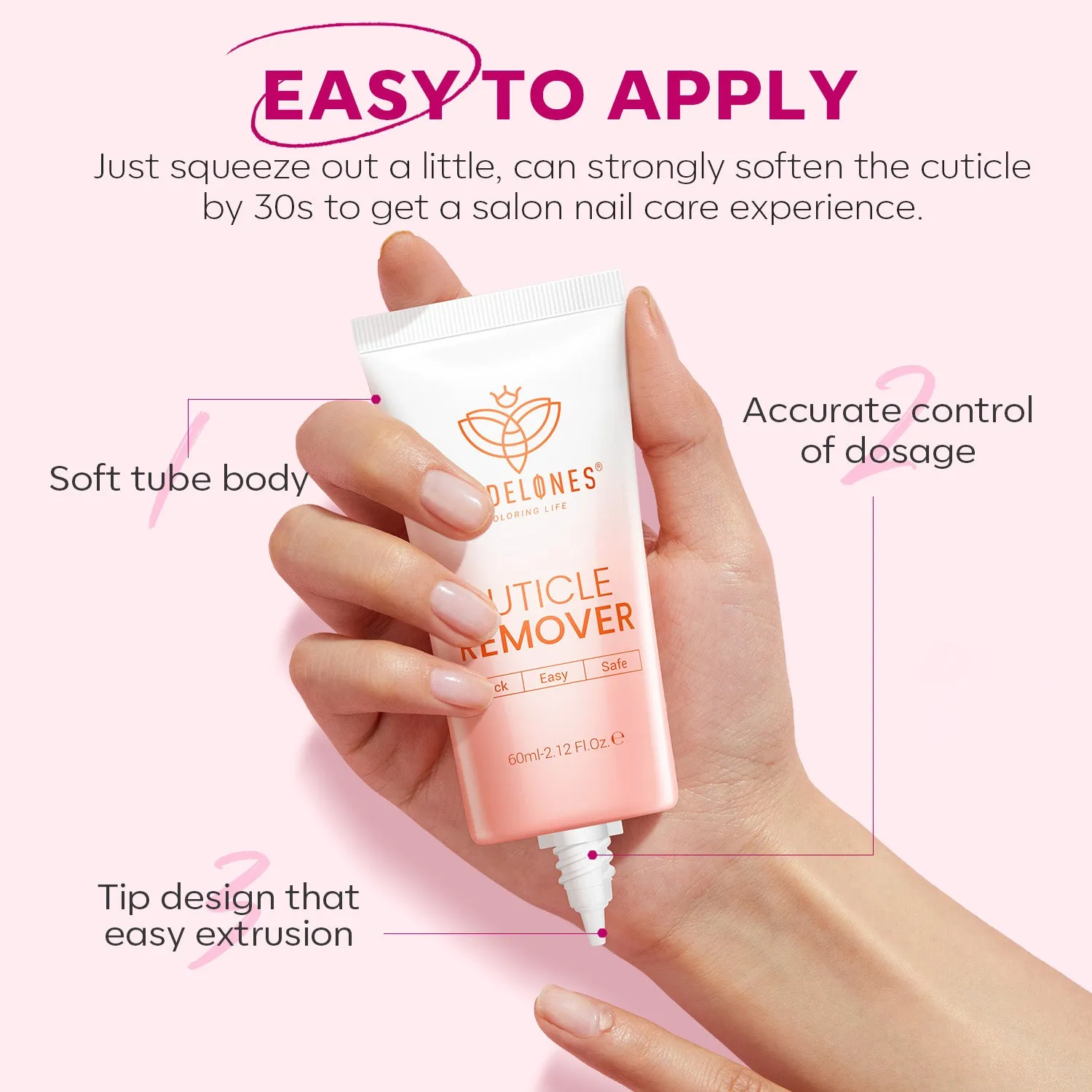 All-in-one Cuticle Remover Kit for Nail Care