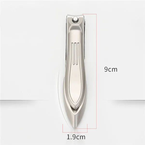 Anti-splash nail clipper