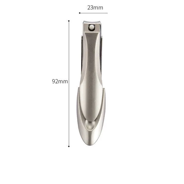 Anti-splash nail clipper
