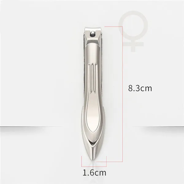 Anti-splash nail clipper