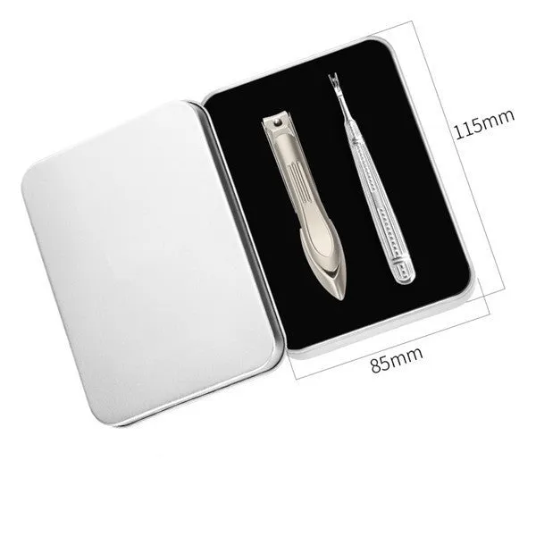 Anti-splash nail clipper
