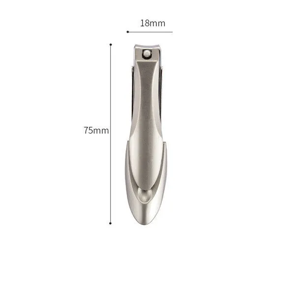 Anti-splash nail clipper