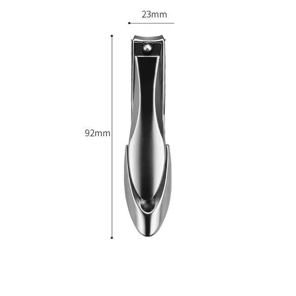 Anti-splash nail clipper