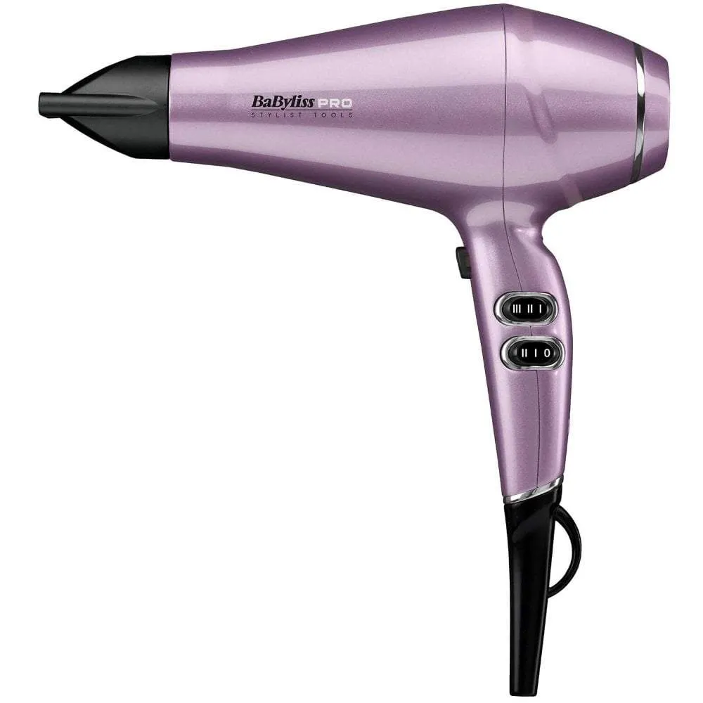 BaByliss Pro Keratin Lustre Lilac Hairdryer & Styler Set
