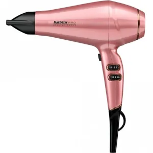 BaByliss Pro Keratin Lustre Pink Blush Hairdryer & Styler Set