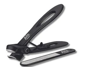 Beauté Secrets Luxury 15mm Wide Jaw Opening Nail Clippers for Thick Nails Fingernails and Toenails Clippers for Ingrown Toenails Oversized (Nail Clipper   Nail File)