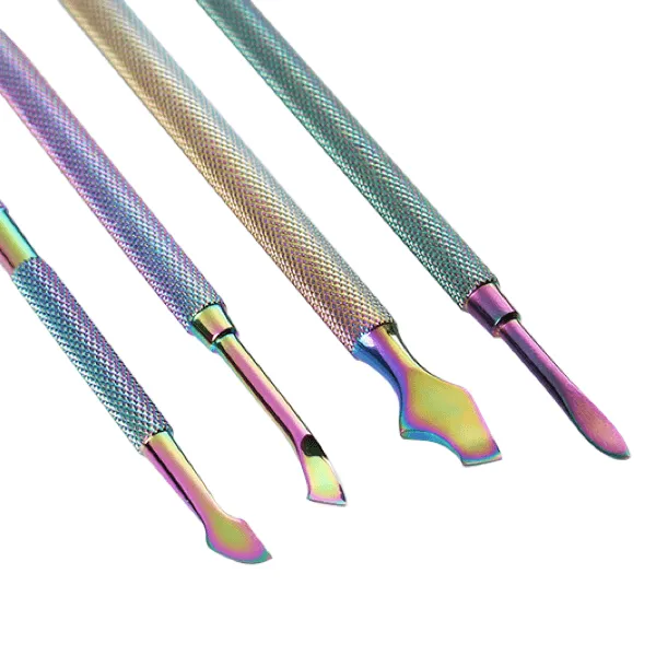 Born Pretty - Rainbow Cuticle Pushers Set of 4