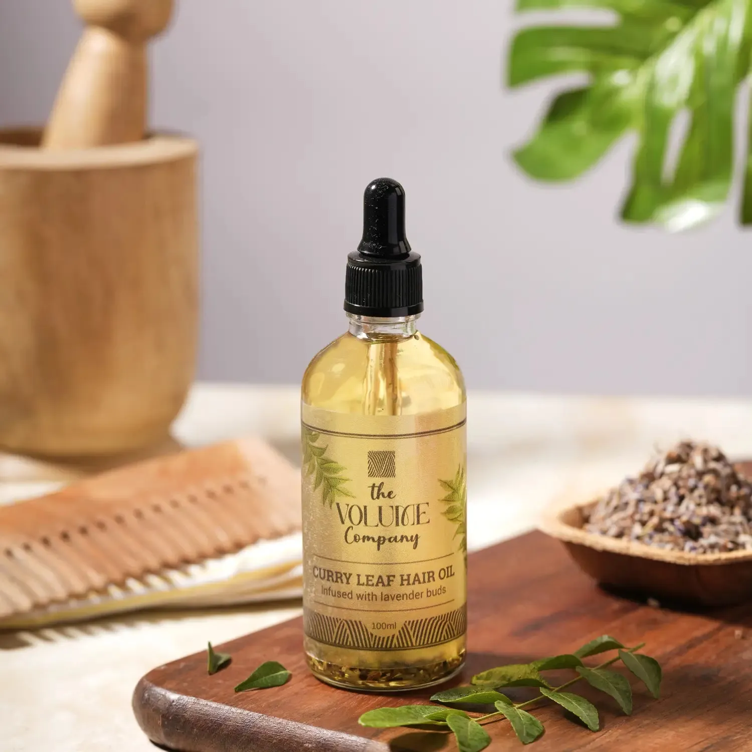 Combo of 2 Products: Curry Leaf Hair Oil   Neem & Palash Hair Spray