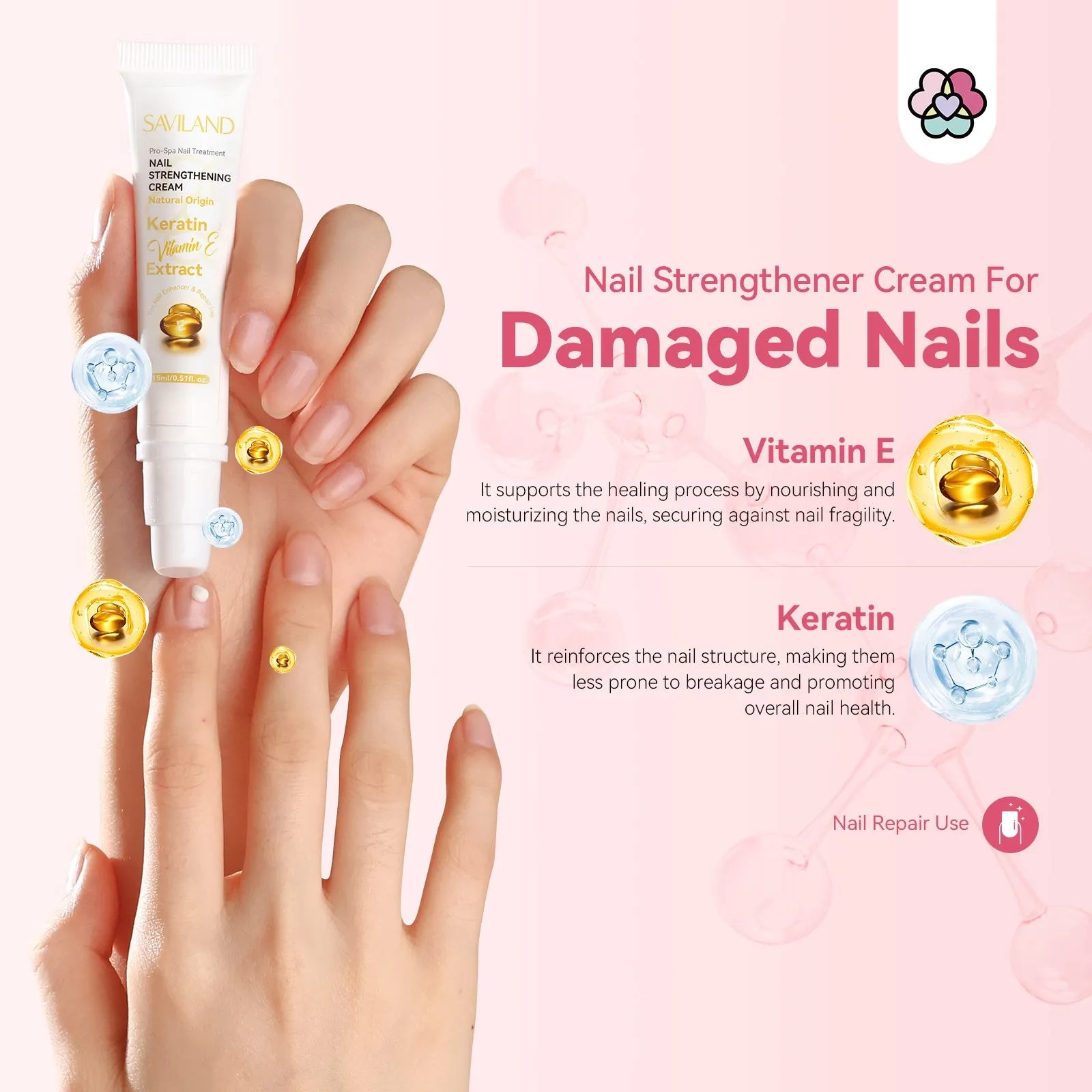 Cuticle Cream - 2PCS, 15ML, Organic Nail Care