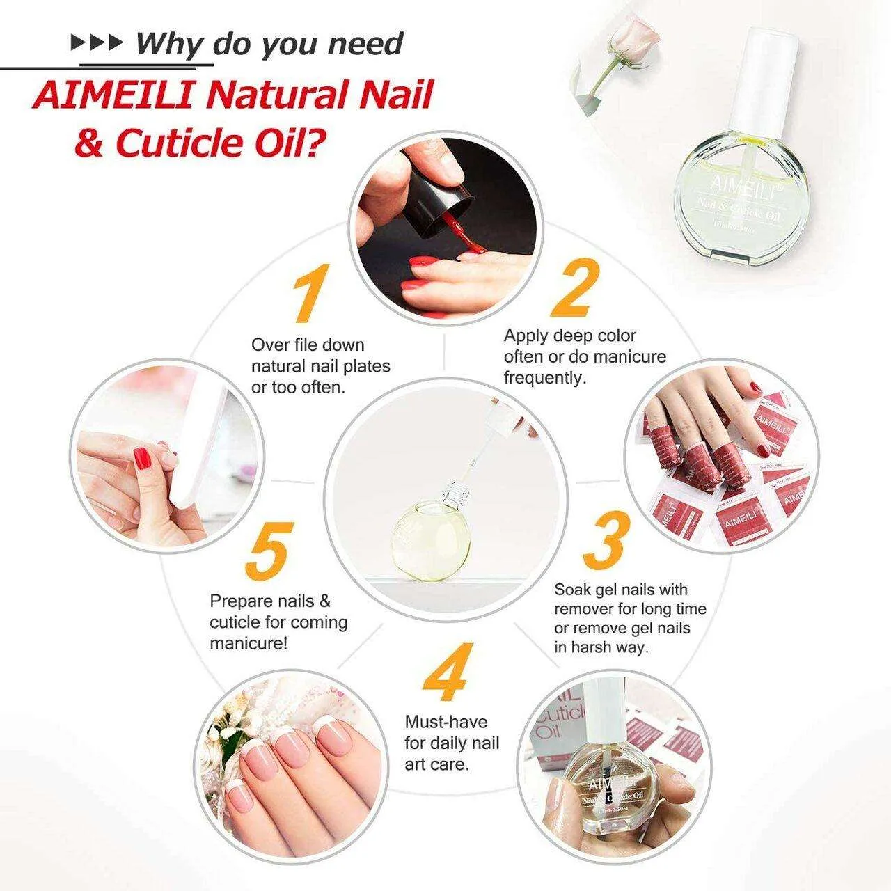 Cuticle Oil Nail Moisturizer - 15ml
