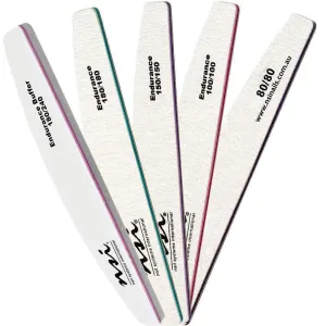 Endurance Supreme Nail File Pack: 5 Files (80 100 150 180 240)