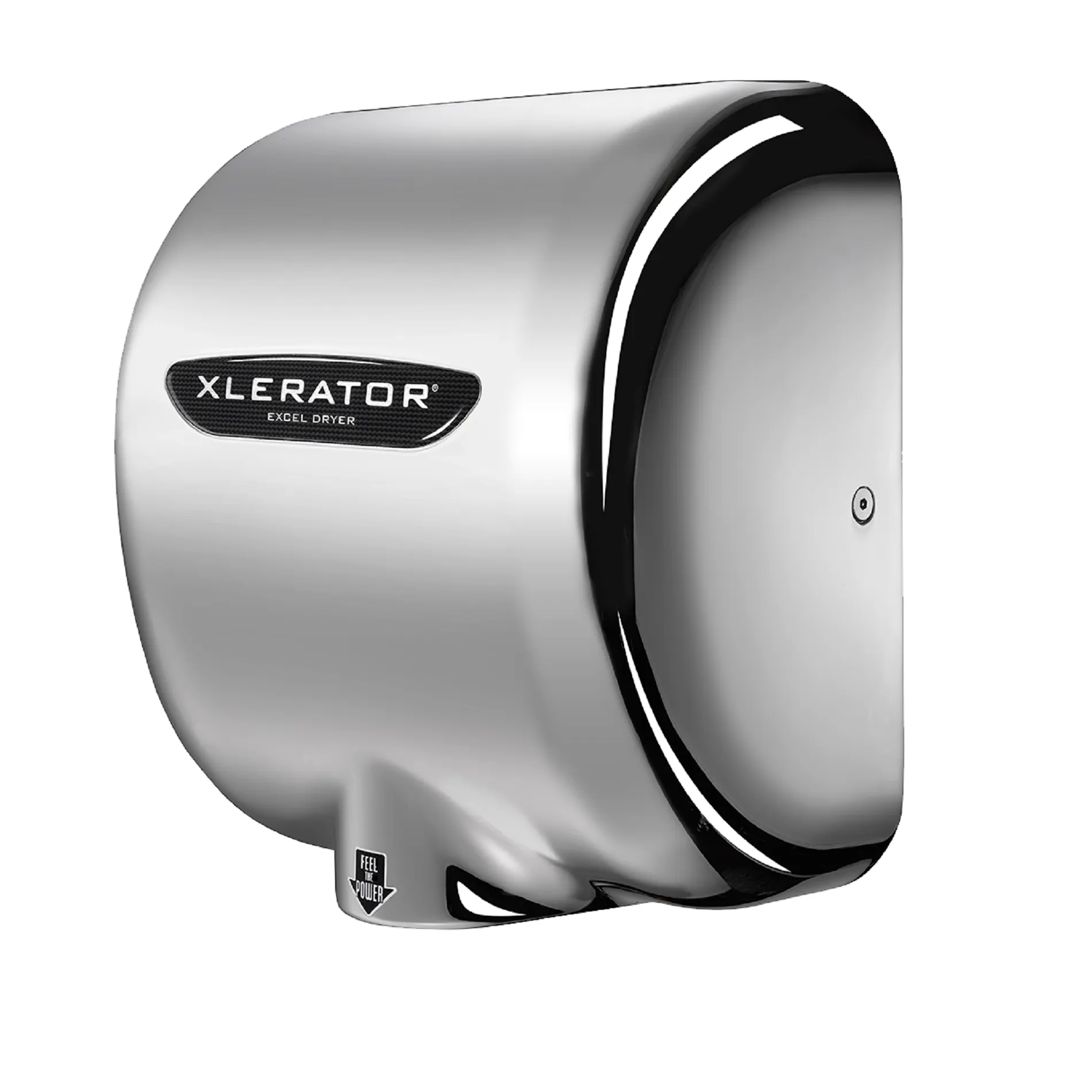 Excel Dryer XLERATOR® XL-CH Hand Dryer with HEPA Filter - Polished Chrome High Speed Automatic Surface-Mounted