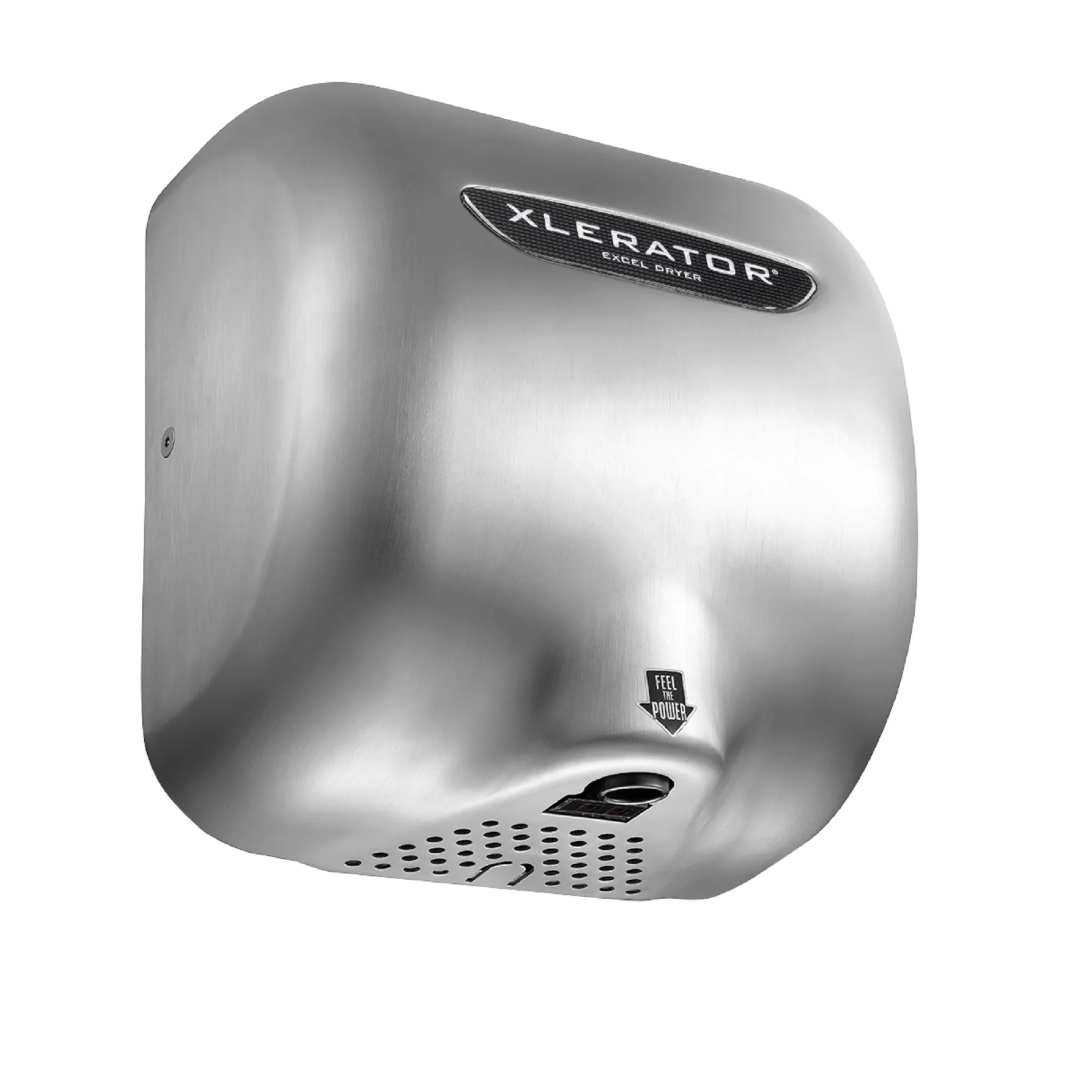 Excel Dryer XLERATOR® XL-SBH Hand Dryer with HEPA Filter - Brushed Stainless Steel High Speed Automatic Surface-Mounted