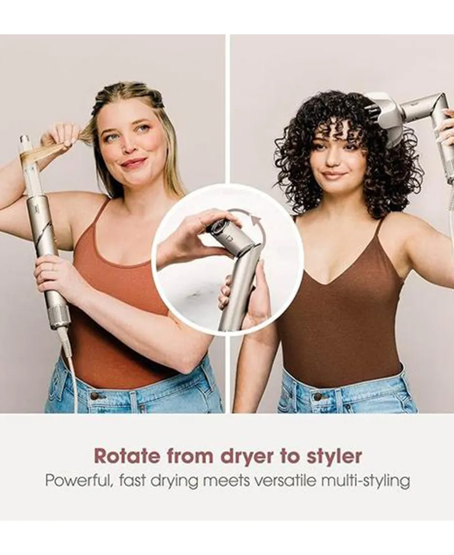 FlexStyle 4-in-1 Air Styler & Hair Dryer For Curly & Coily Hair | Stone