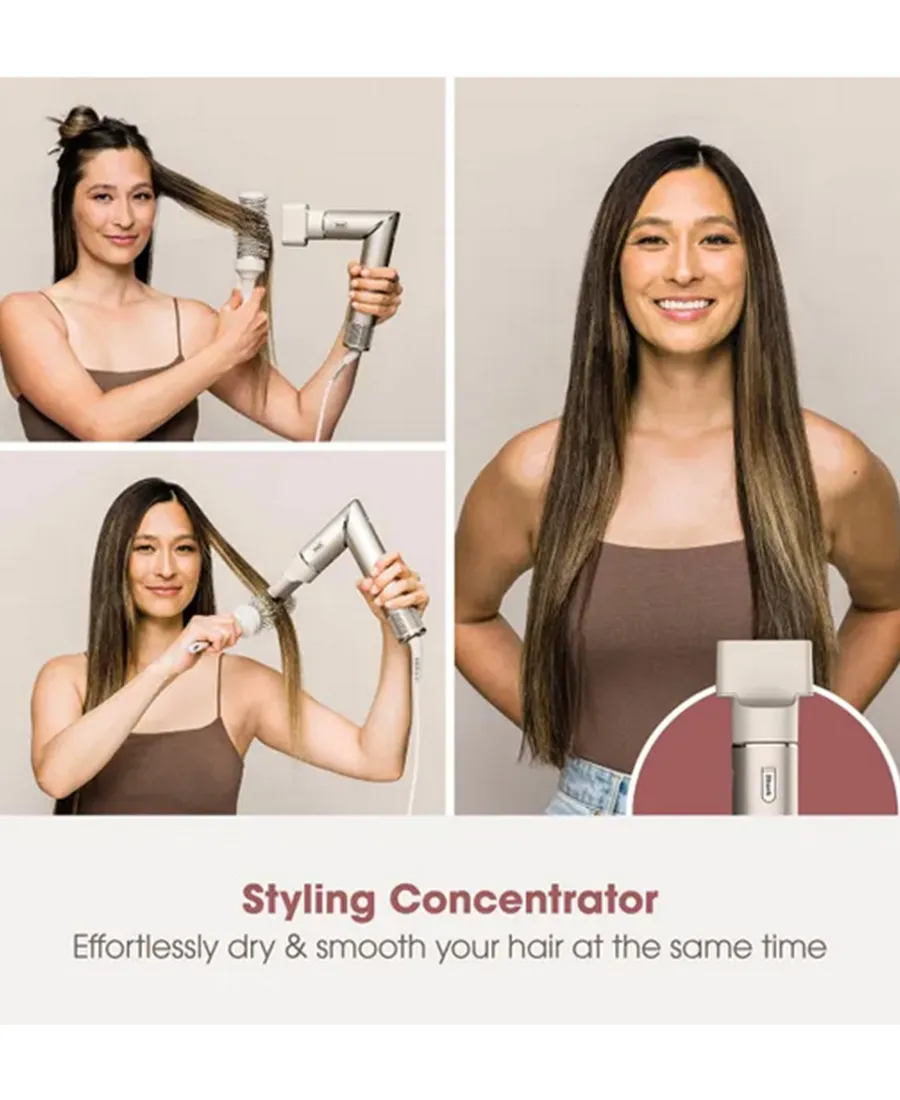 FlexStyle 4-in-1 Air Styler & Hair Dryer For Curly & Coily Hair | Stone