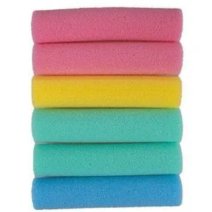 Foam Hair Rolls 6 pcs 35 mm