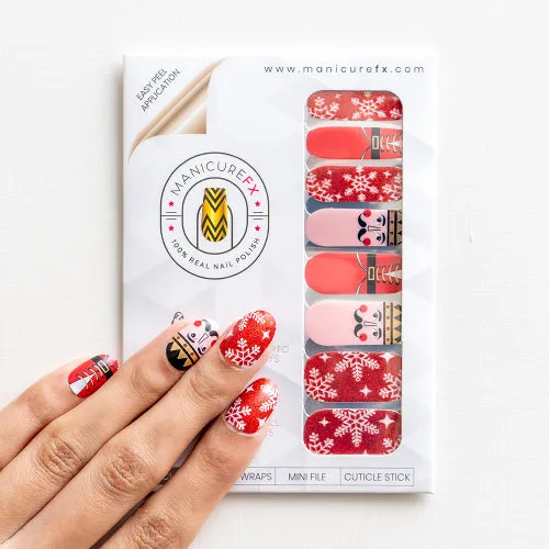 Frosted Noel - Nail Wraps (Standard)