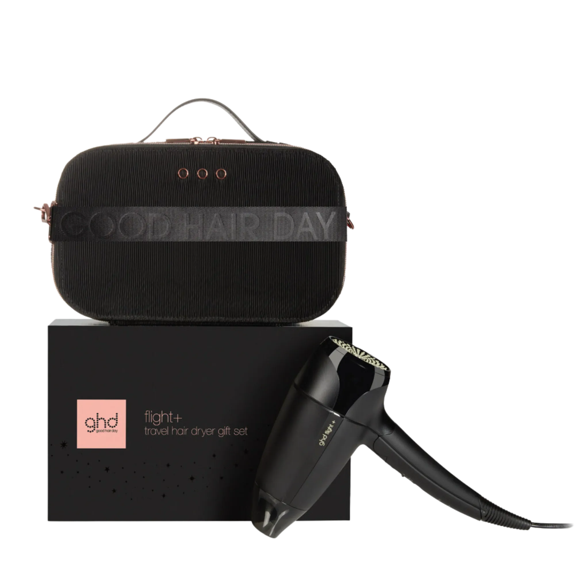 ghd Flight Travel Hair Dryer Festive Gift Set