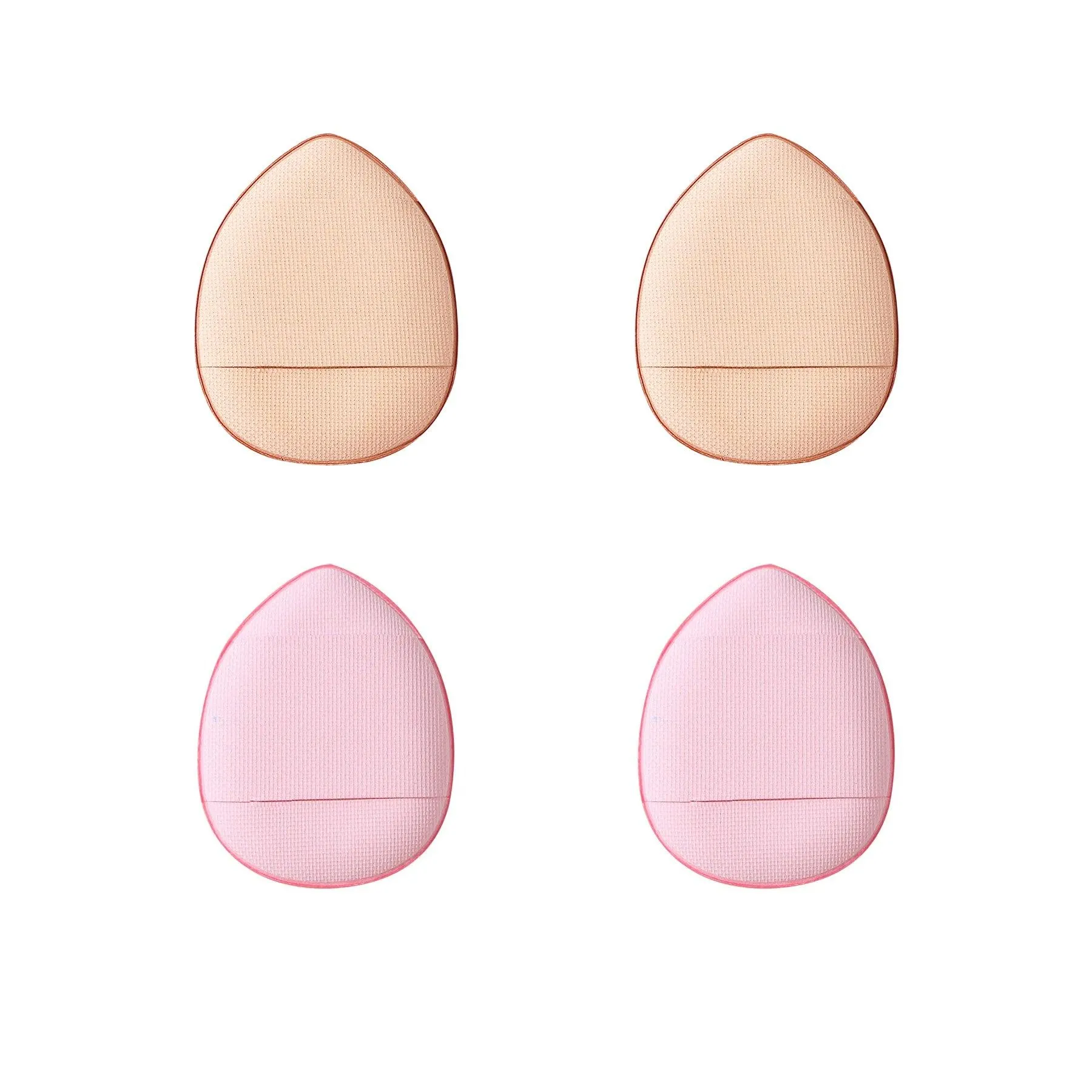 Hermania Finger-Size Sponges - Set of 4 (Pink/Nude)