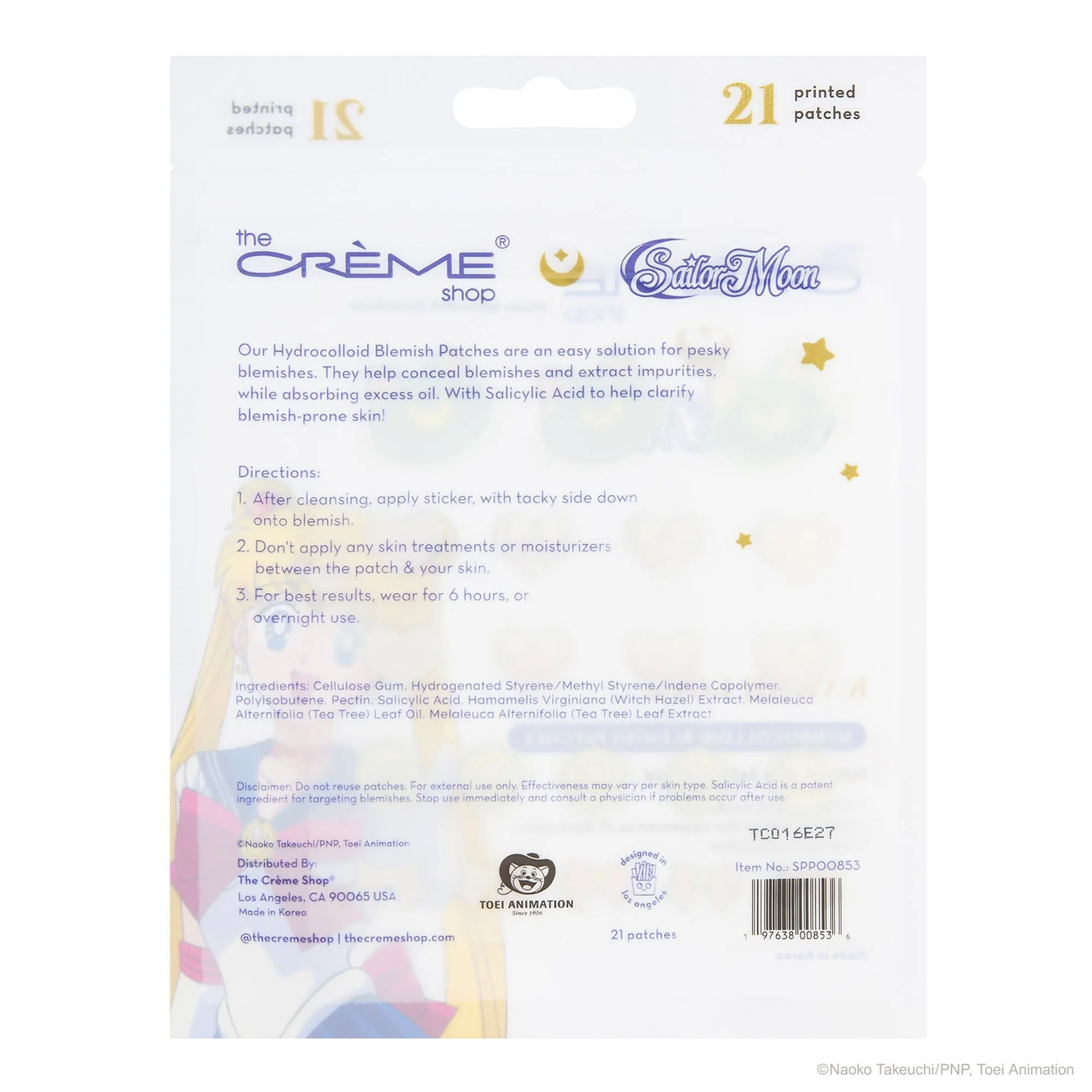 Kawaii Love Hydrocolloid Blemish Patches