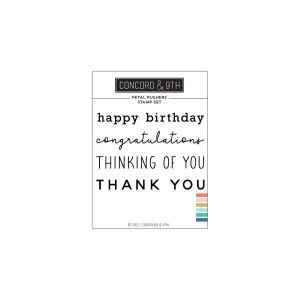Petal Pushers Stamp Set