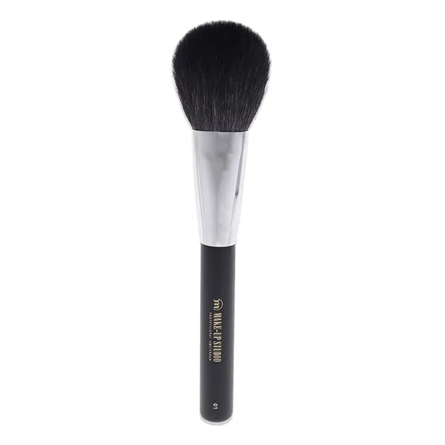 Powder Brush Flat Goat Hair - 1 by Make-Up Studio for Women - 1 Pc Brush