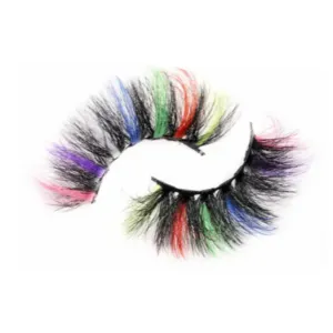 Rainbow False Eyelashes