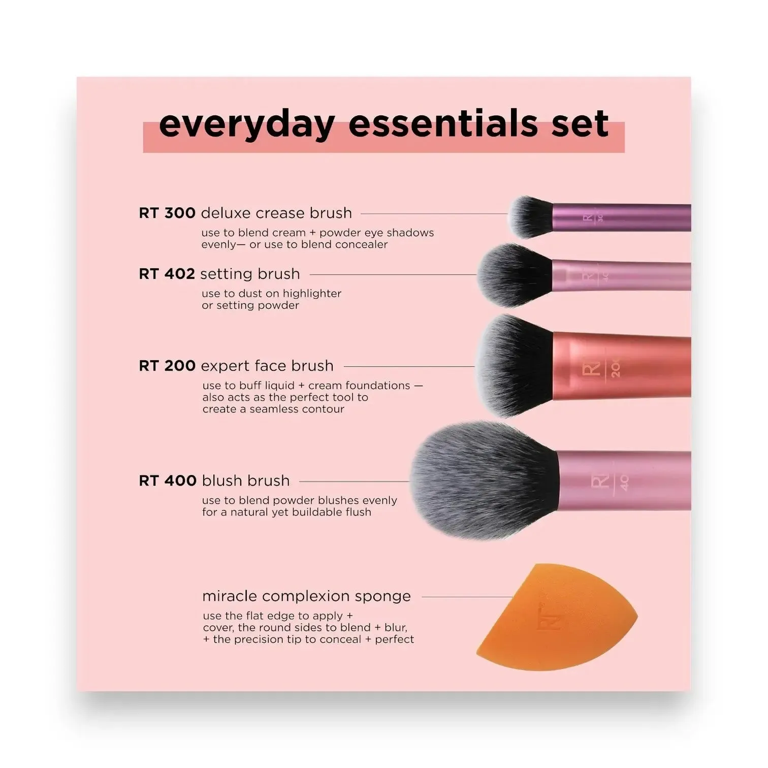 Real Techniques Makeup Brush Set