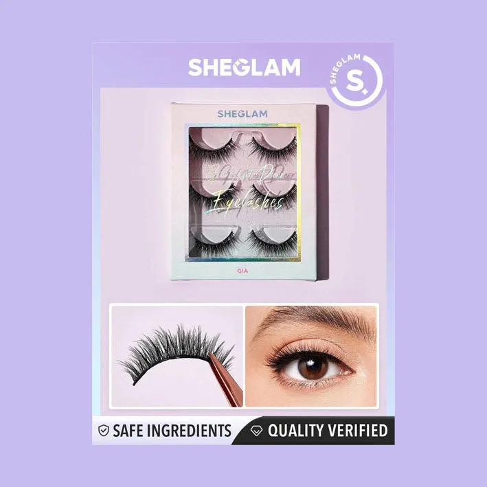 Sheglam  Natural False Eyelashes 3 Pairs