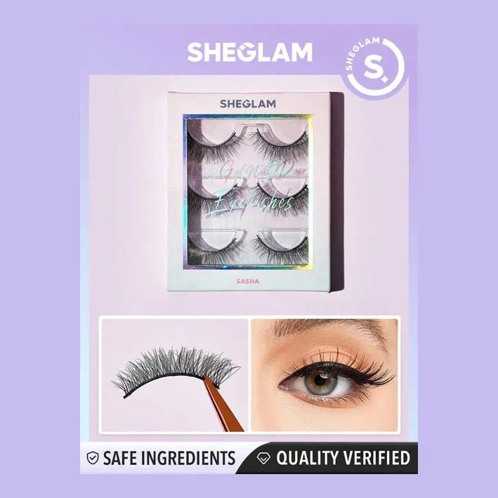 Sheglam  Natural False Eyelashes 3 Pairs