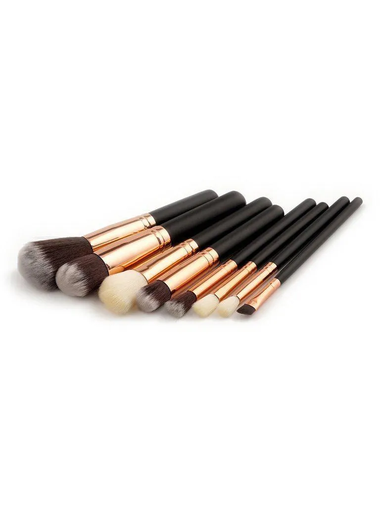 Soft Bristle Makeup Brush Set 8pcs
