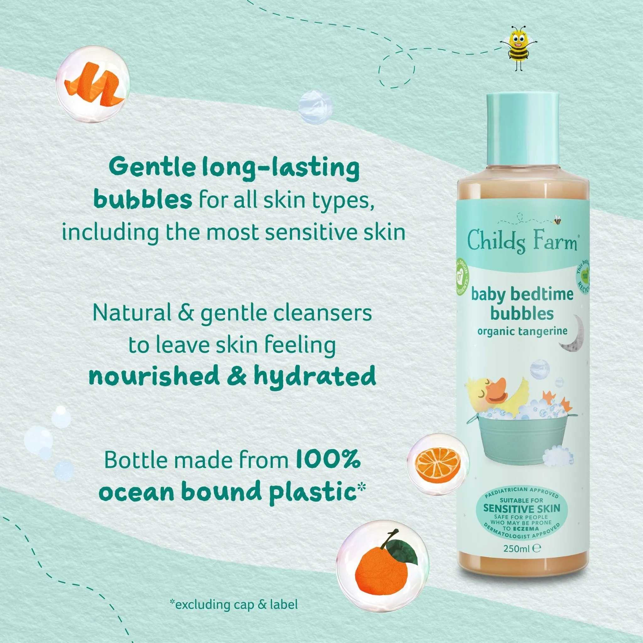 [STAFF] baby bedtime bubbles organic tangerine
