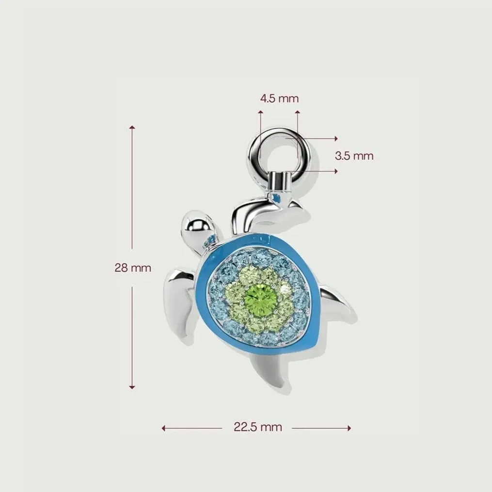 The Gentle Turtle Charm